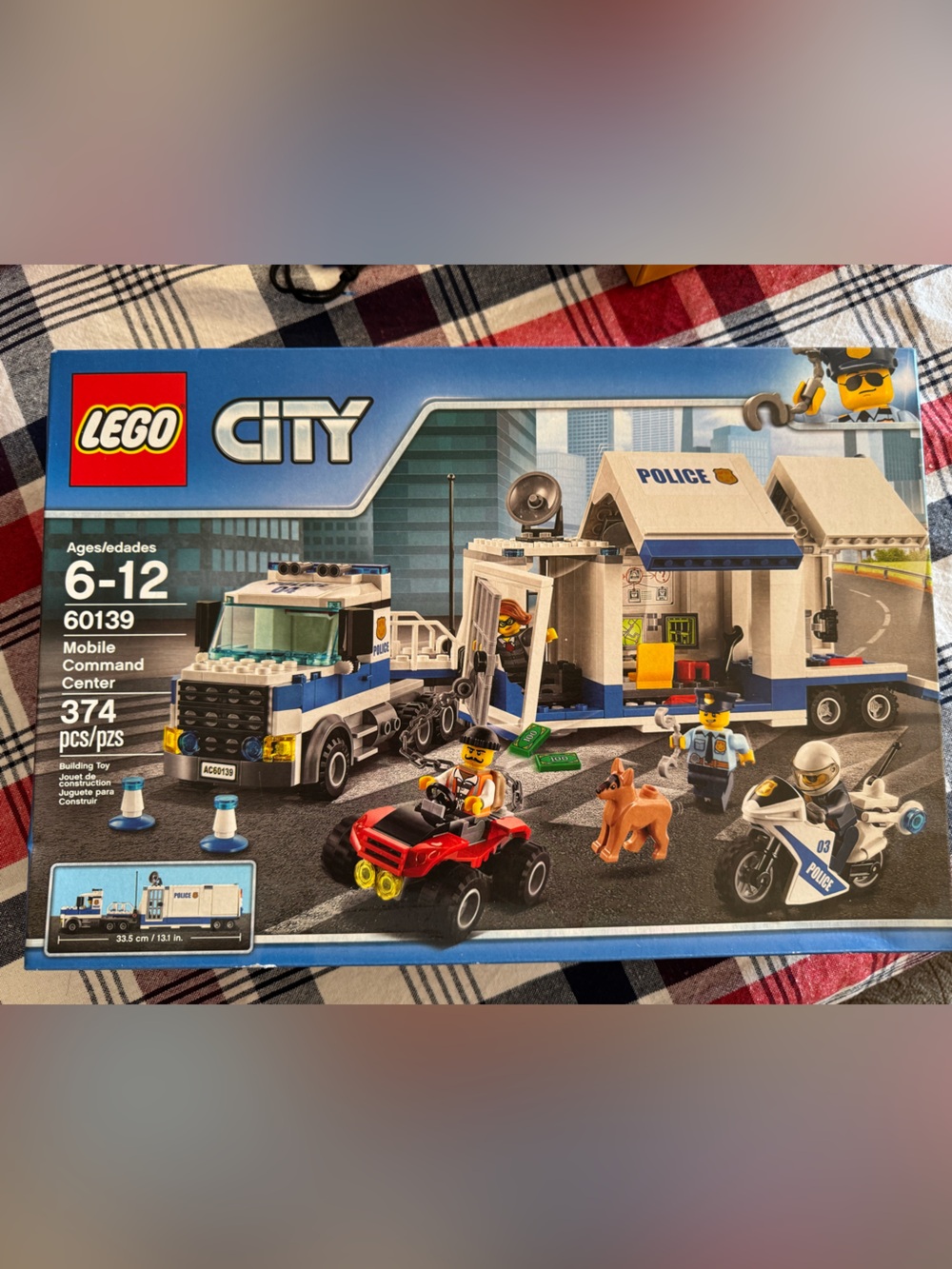NIB Lego City 60139 Mobile Command Center